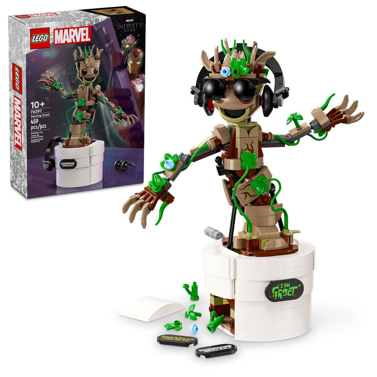 LEGO Marvel Groot dansant Jouet animé à construire 76297