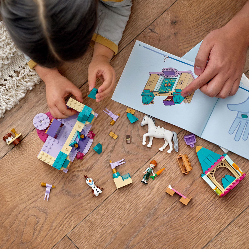 LEGO Disney Anna and Olaf's Castle Fun 43204 Building Kit (108