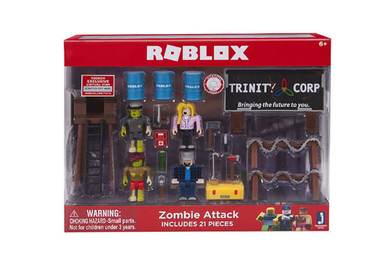 Roblox Zombie Attack Figure Set Toys R Us Canada - roblox zombie attack sand monster