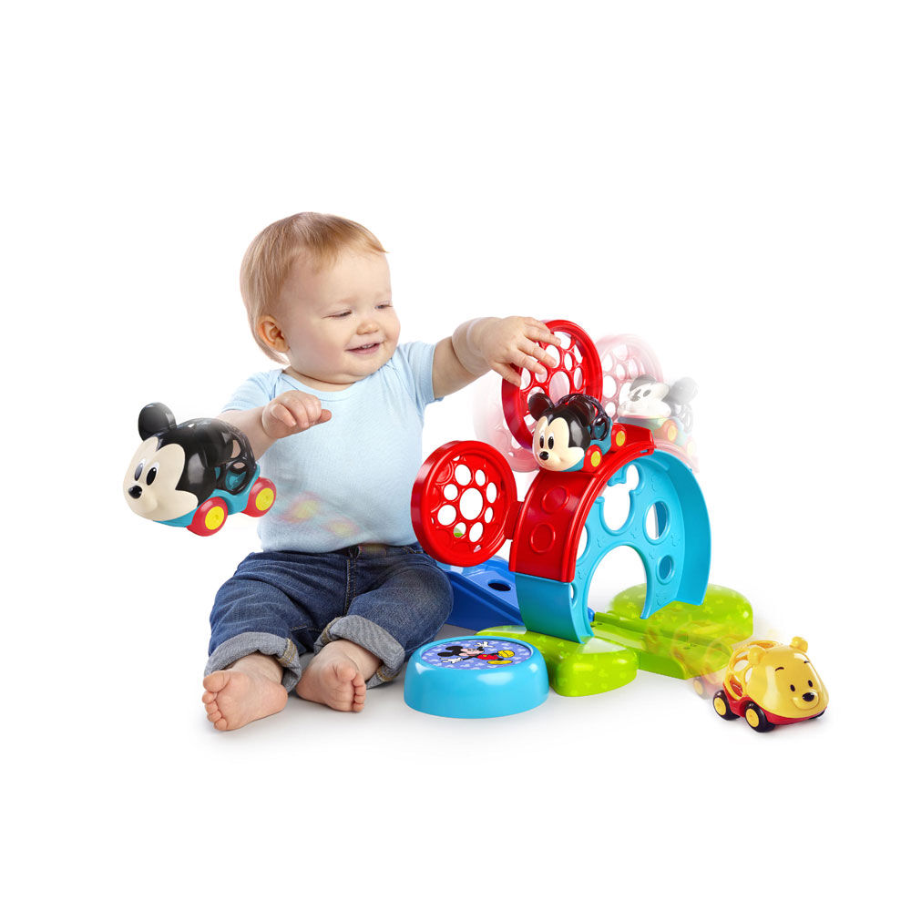 mickey and friends bounce around playset and mat