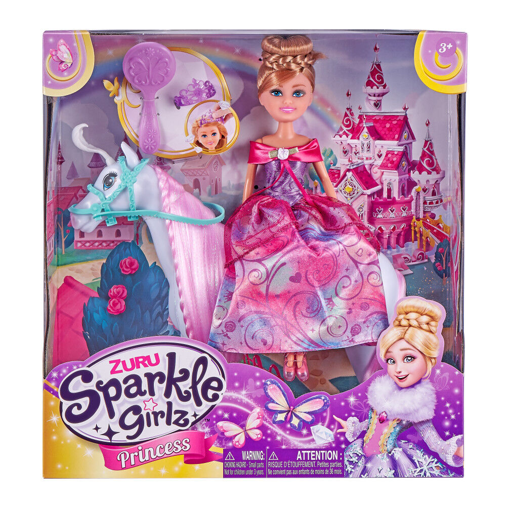 Sparkle Girlz Princess Doll with Royal Horse by ZURU | Toys R Us
