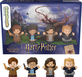 ​Little People Collector Harry Potter and the Prisoner of Azkaban Movie Special Edition Set for Adults & Fans, 4 Figures in Display Gift Package