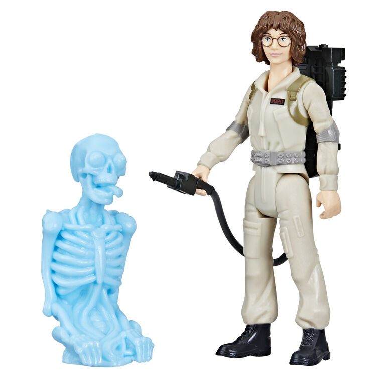 Ghostbusters Fantôme grand frisson, figurine de collection Phoebe Spengler de 12,5 cm et fantôme Bonesy avec technologie Ecto-Stretch