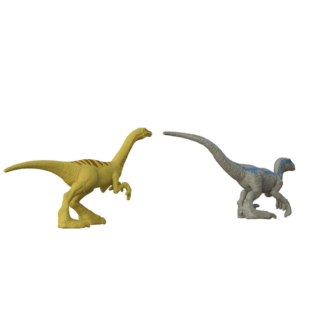 Jurassic World Minis Dinosaur Discovery Velociraptor 'Blue' and Gallimimus