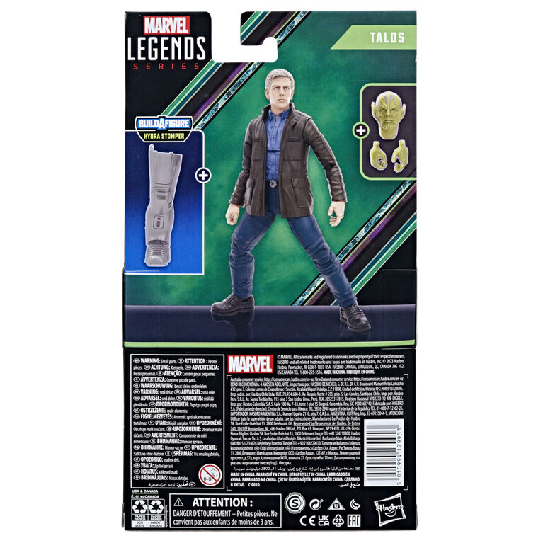 Hasbro Marvel Legends Series, figurine articulée de collection Talon de 15 cm de la série télé Secret Invasion
