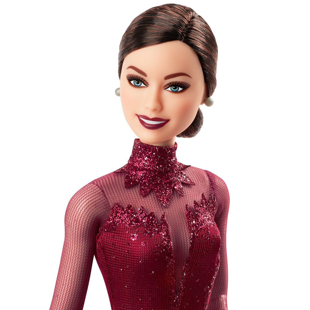 Tessa Virtue Barbie Shero Doll, Wearing 