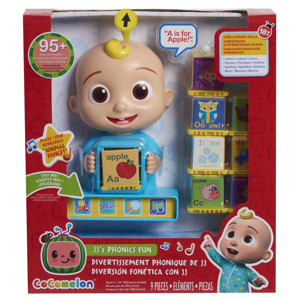 CoComelon JJ Phonics Fun Interactive Learning and Education Toy 4