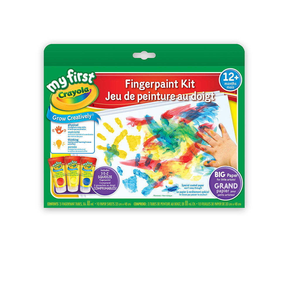 Crayola - My First Crayola Fingerpaint Kit | Toys R Us Canada