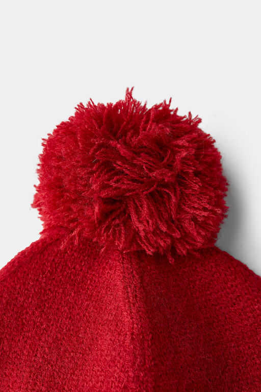 RISE Little Earthling Baby Hat Red