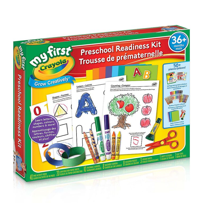 Crayola - MY First Crayola 36 Months Preschool Readiness Kit | Toys R