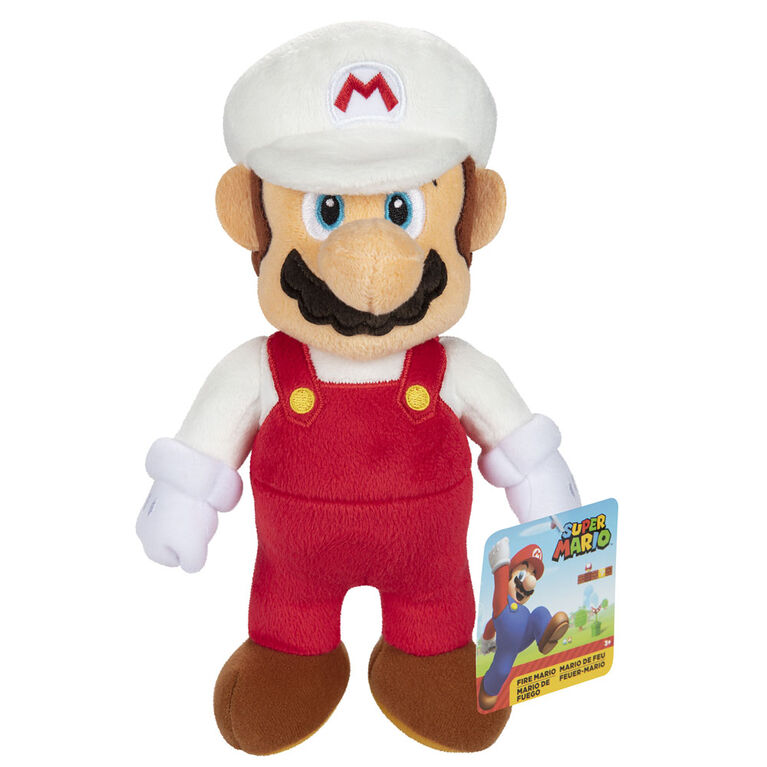 Nintendo - Peluche Mario de feu de 7.5 pouces