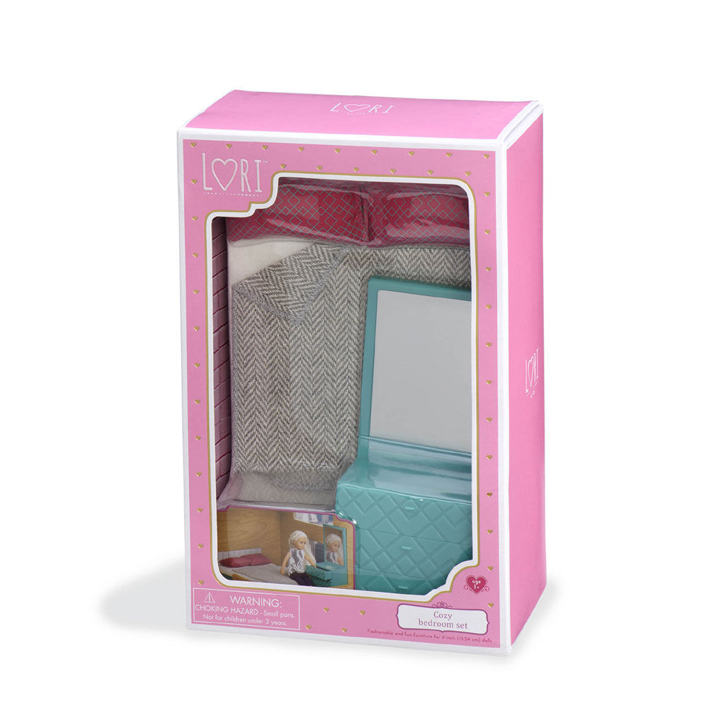 lori doll cozy bedroom set