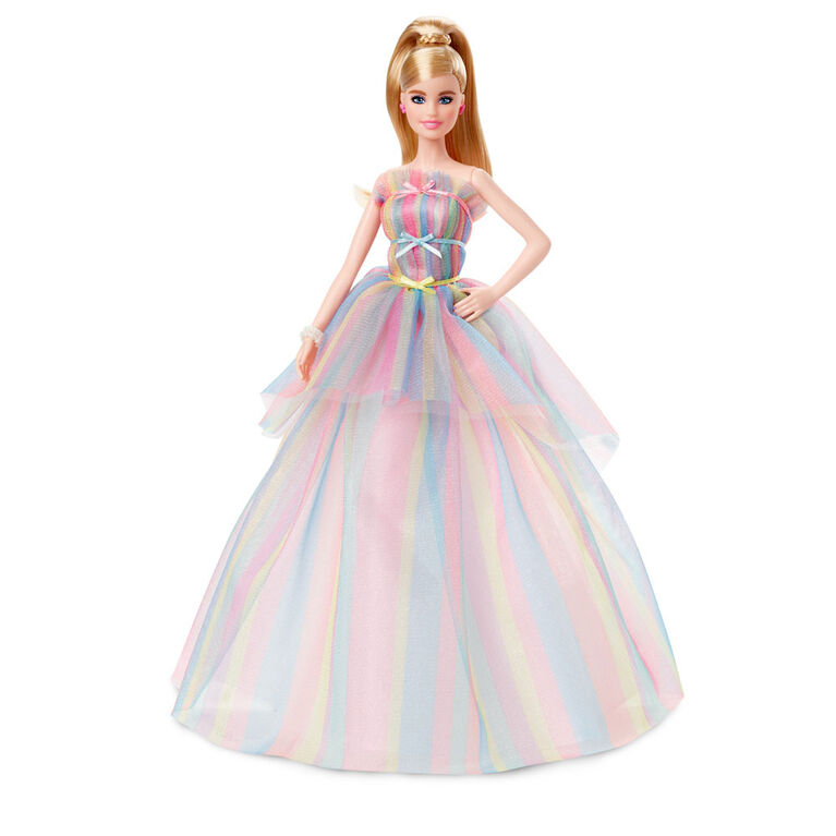 Barbie Poupee Souhaits D Anniversaire Edition Anglaise Toys R Us Canada