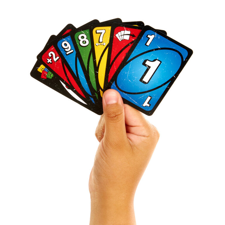 Mattel Games UNO Show 'em No Mercy Card Game for Kids, Adults & Family  Parties and Travel With Extra Cards, Special Rules and Tougher Penalties
