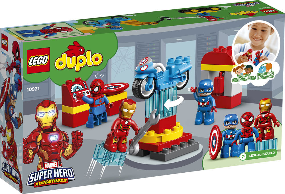 LEGO DUPLO Super Heroes Super Heroes Lab 10921 (30 pieces)