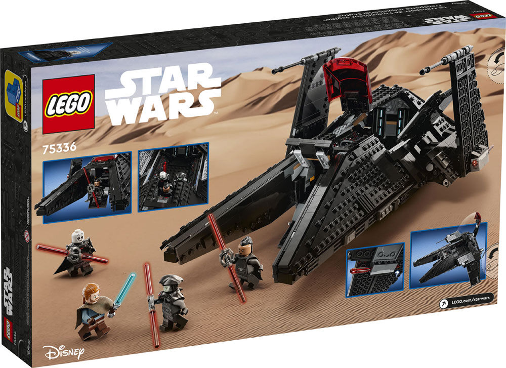 LEGO Star Wars Inquisitor Transport Scythe 75336 Building Kit (924