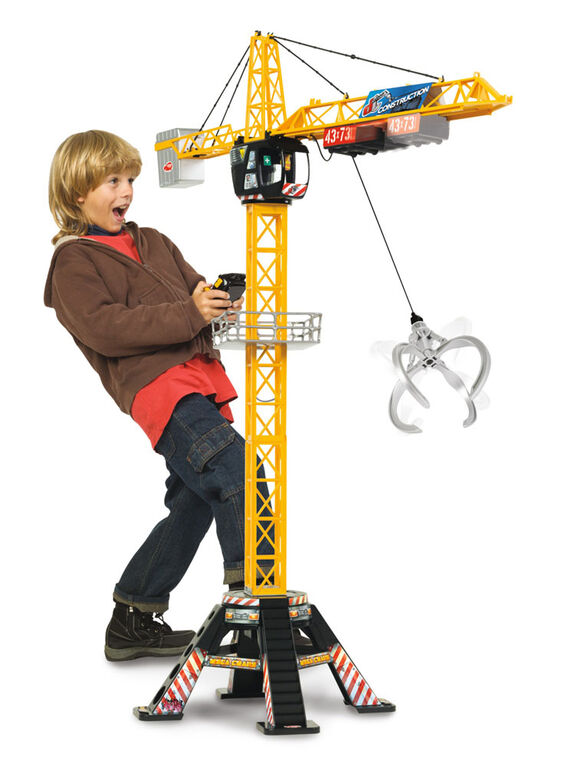 Dickie Giant Crane with Remote Controls at Toys R Us UK