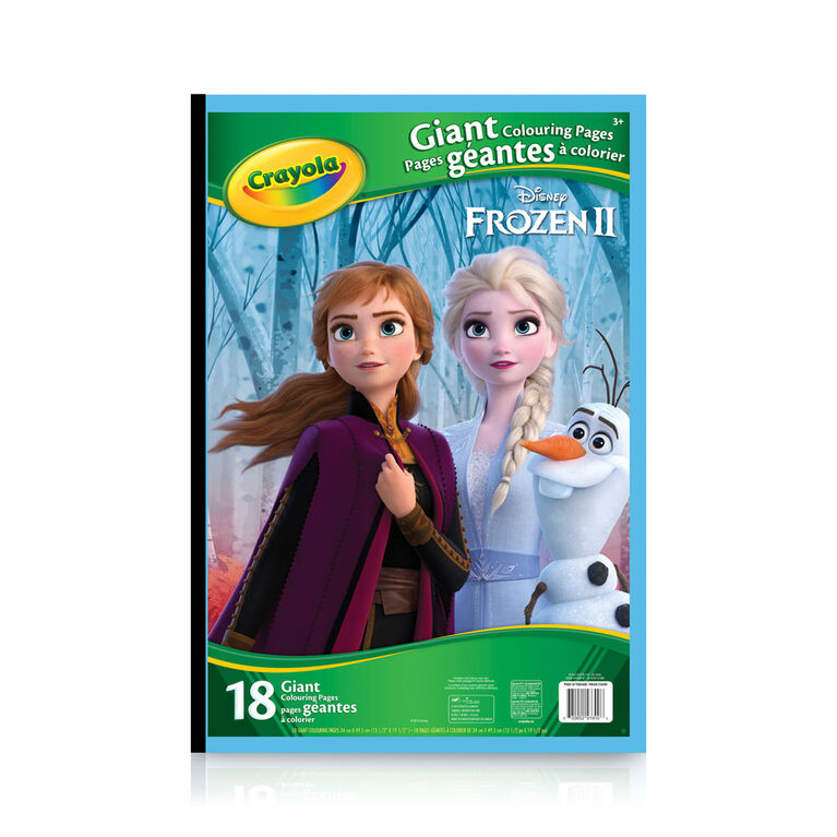 Crayola Giant Colouring Pages Disney Frozen Ii Toys R Us Canada