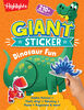 Giant Sticker Dinosaur Fun - Édition anglaise