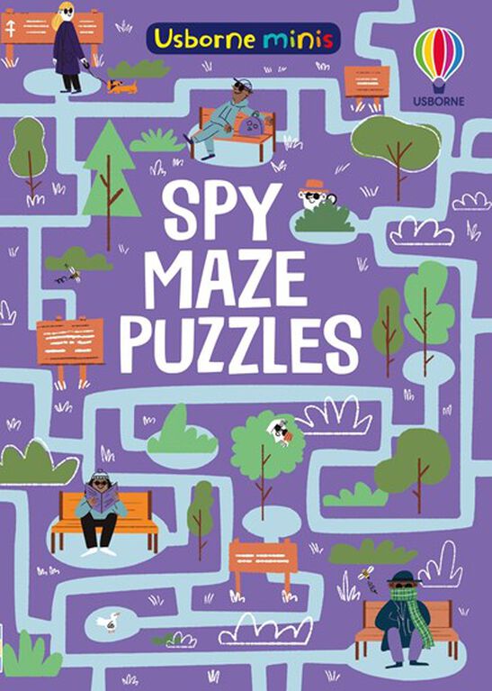 Usborne Minis: Spy Mazes - English Edition
