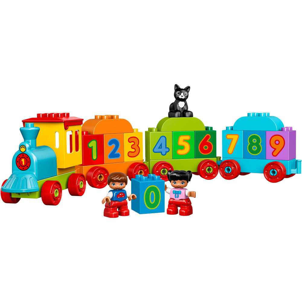 lego duplo counting train