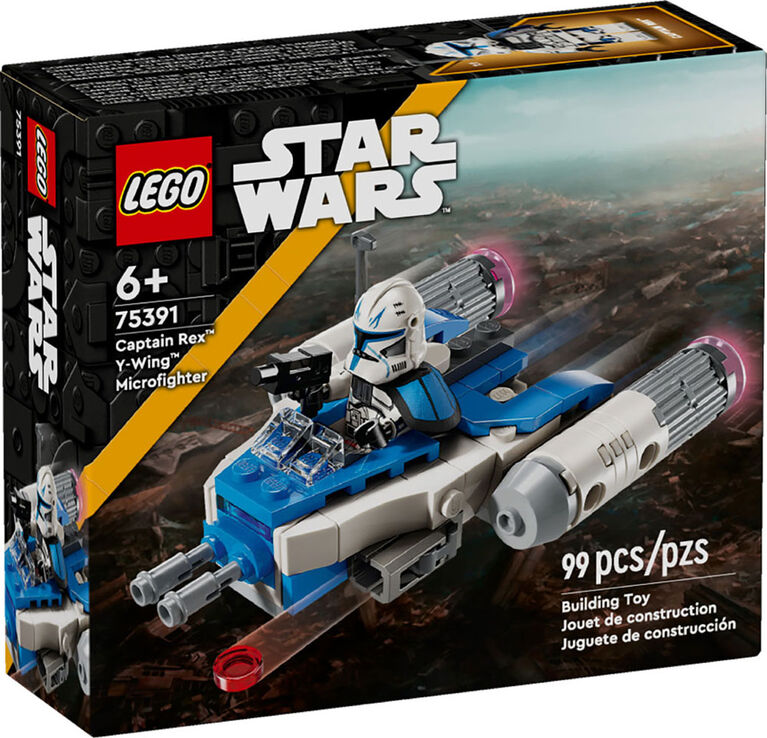 LEGO Star Wars Le microvaisseau Y-Wing du Capitaine Rex Ensemble 75391