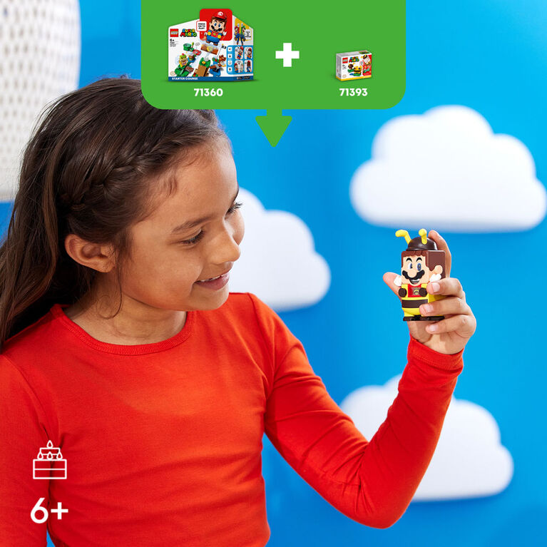 LEGO Super Mario Bee Mario Power-Up Pack 71393 (13 pieces) | Toys R Us ...
