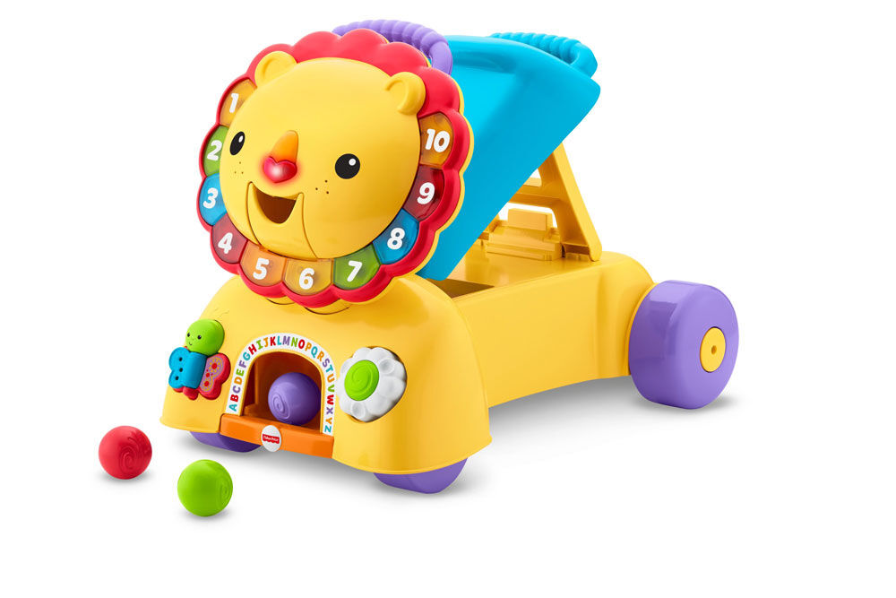 fisher price lion ride on toy