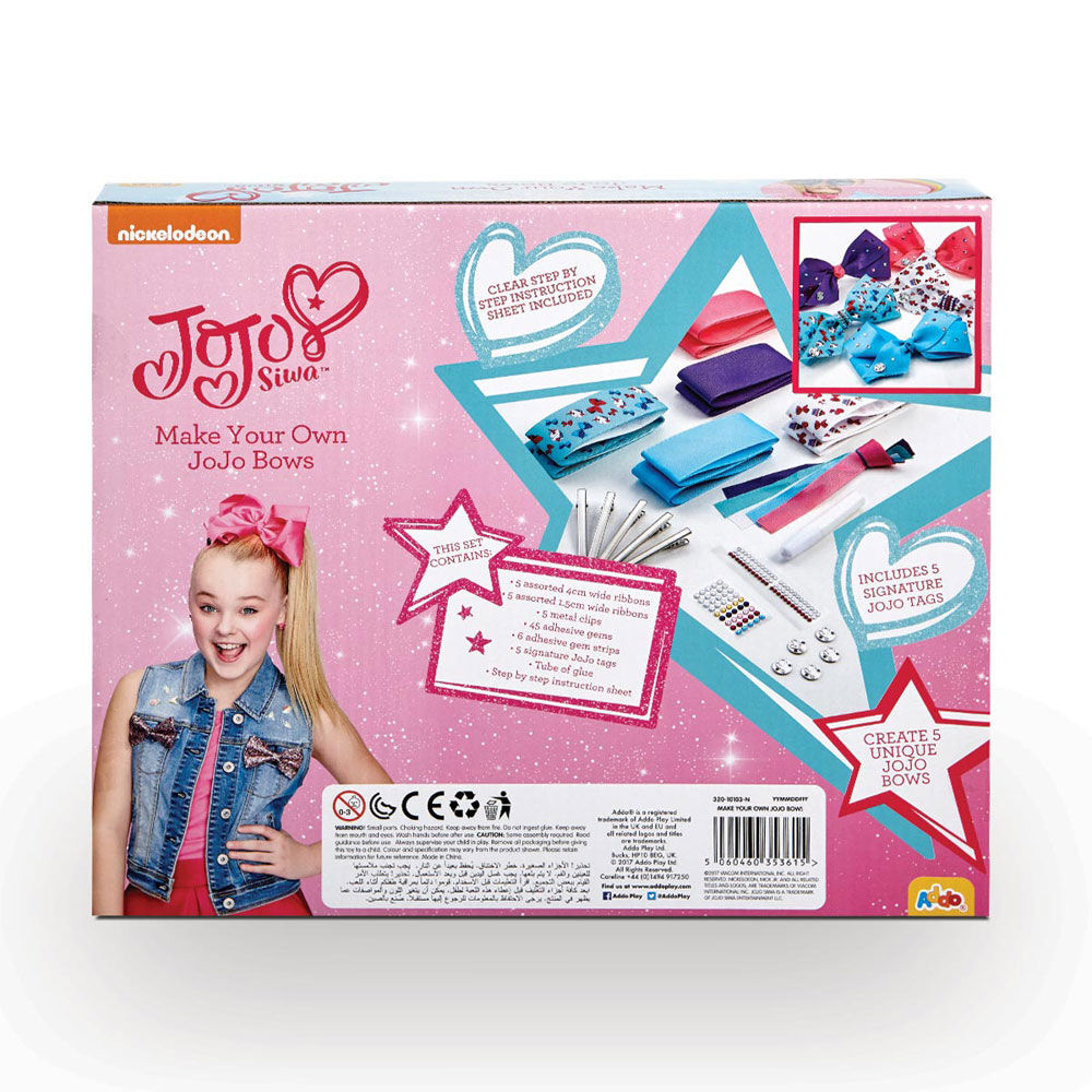 Nickelodeon JoJo Siwa Make Your Own Bows - English Edition - R Exclusive