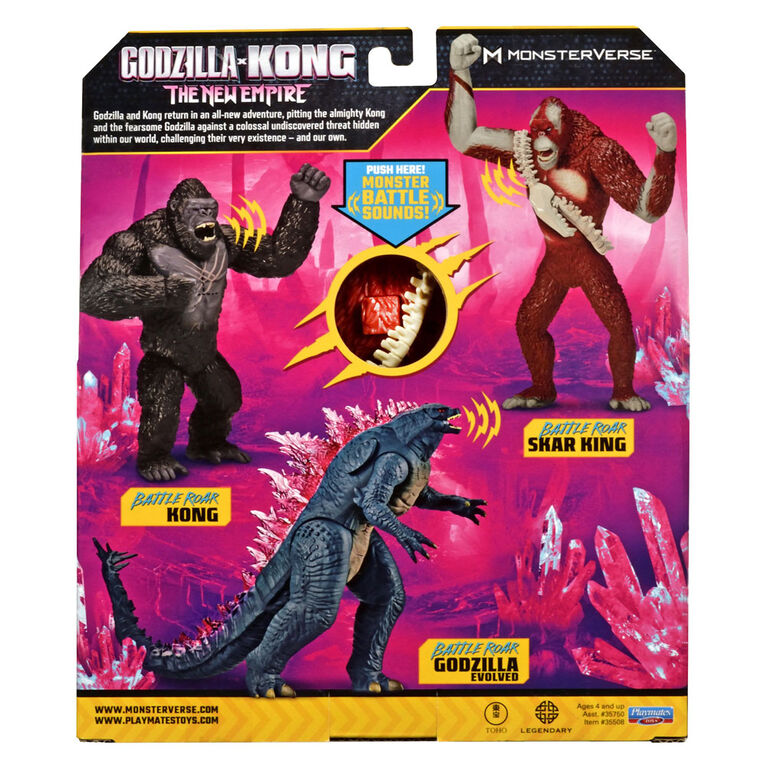 Godzilla x Kong 7"Figure Battle Roar Scar King