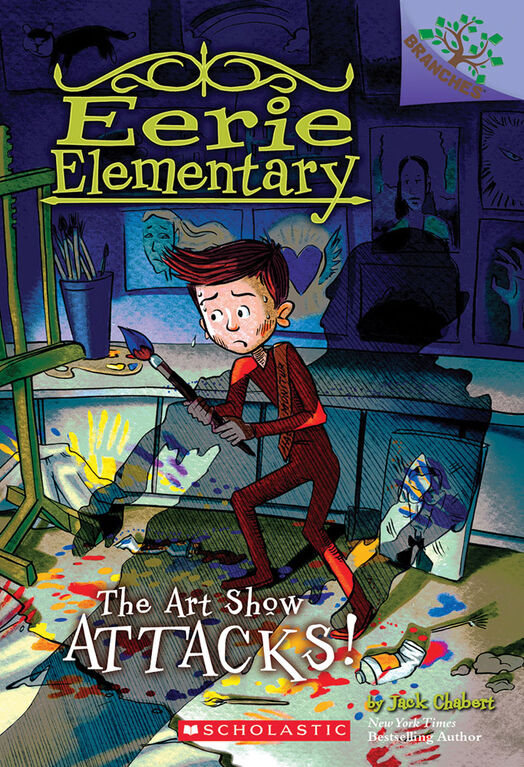 Eerie Elementary #9: The Art Show Attacks - English Edition