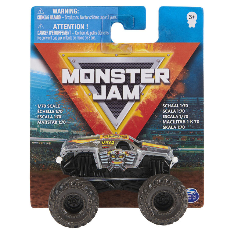 Monster Jam, Official Max-D Monster Truck, 1:70 Scale