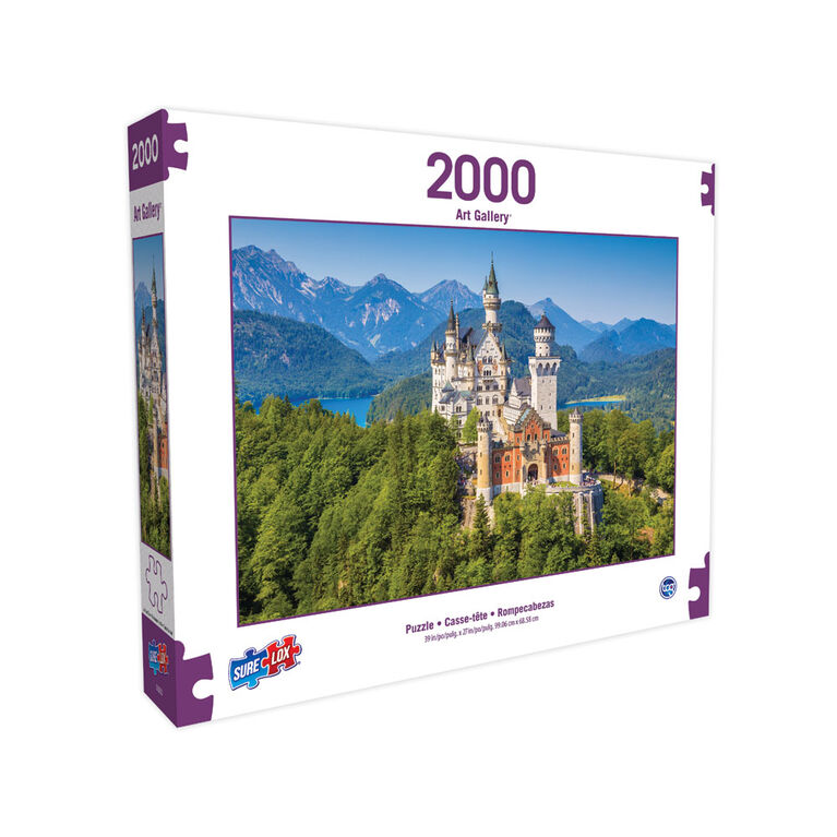 Sure-Lox Art Gallery Assorted 2000 Piece Puzzles