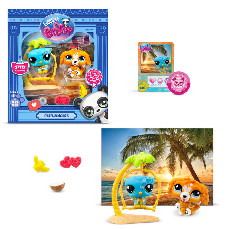 Littlest Pet Shop Play Set LPS House Playset Orange Tree House Club  Authentic Hasbro Toy 