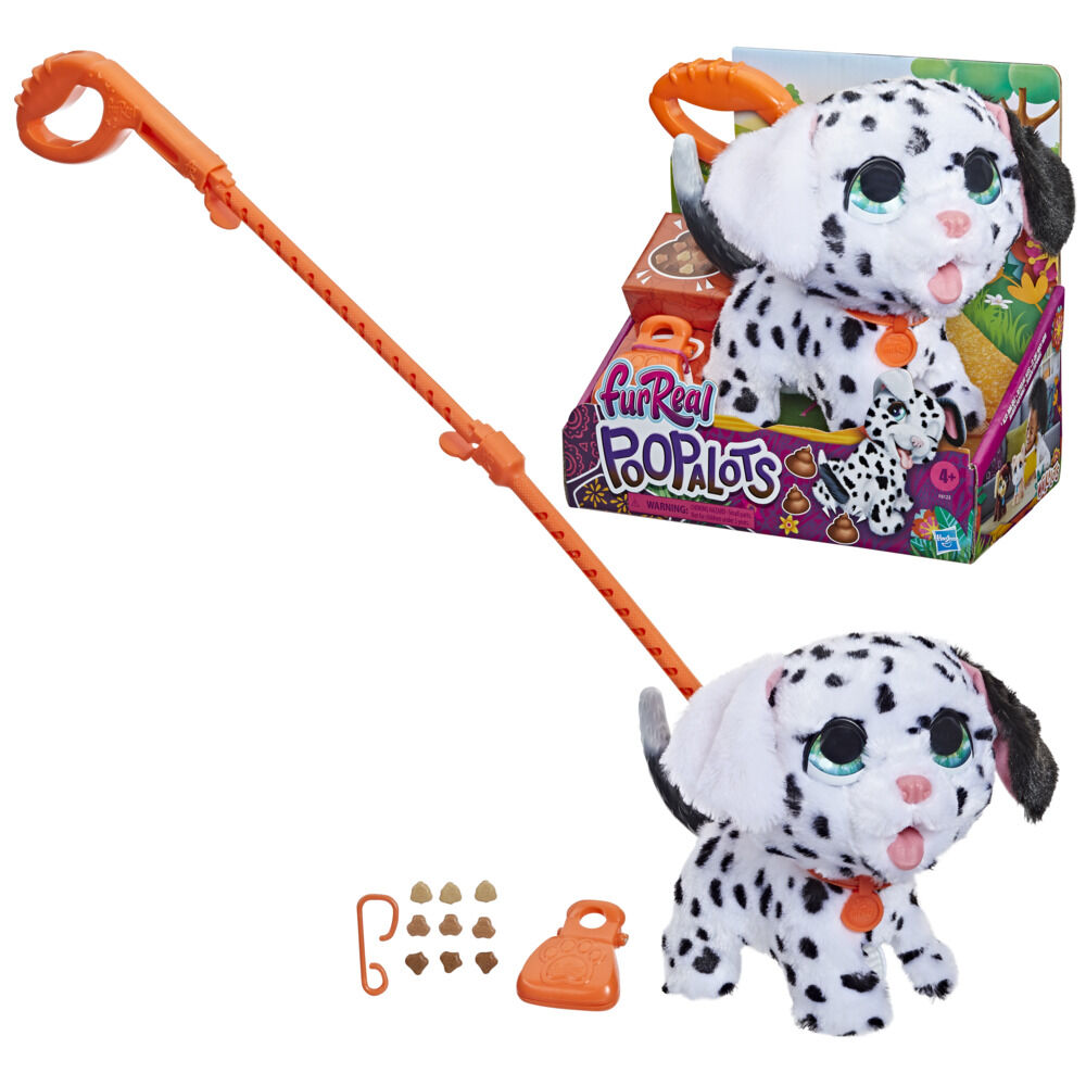 furReal Poopalots Big Wags Interactive Toy Dalmatian with 9 Treats