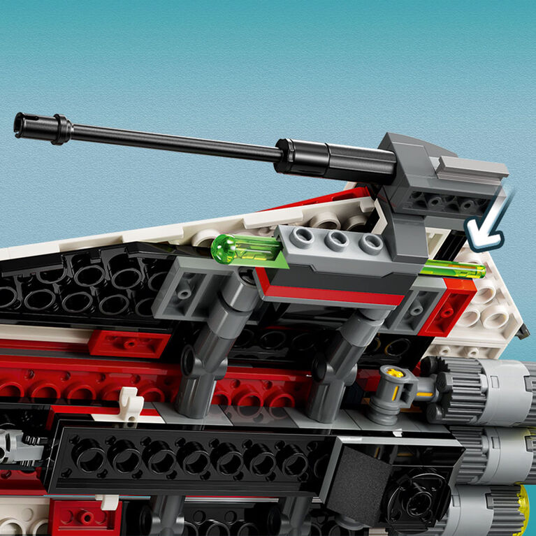 LEGO Star Wars Jedi Bob's Starfighter Building Toy, Star Wars Starship Birthday Gift for Kids, 75388