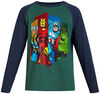 Marvel - t-shirt à manches longues - Avengers / vert / 4T