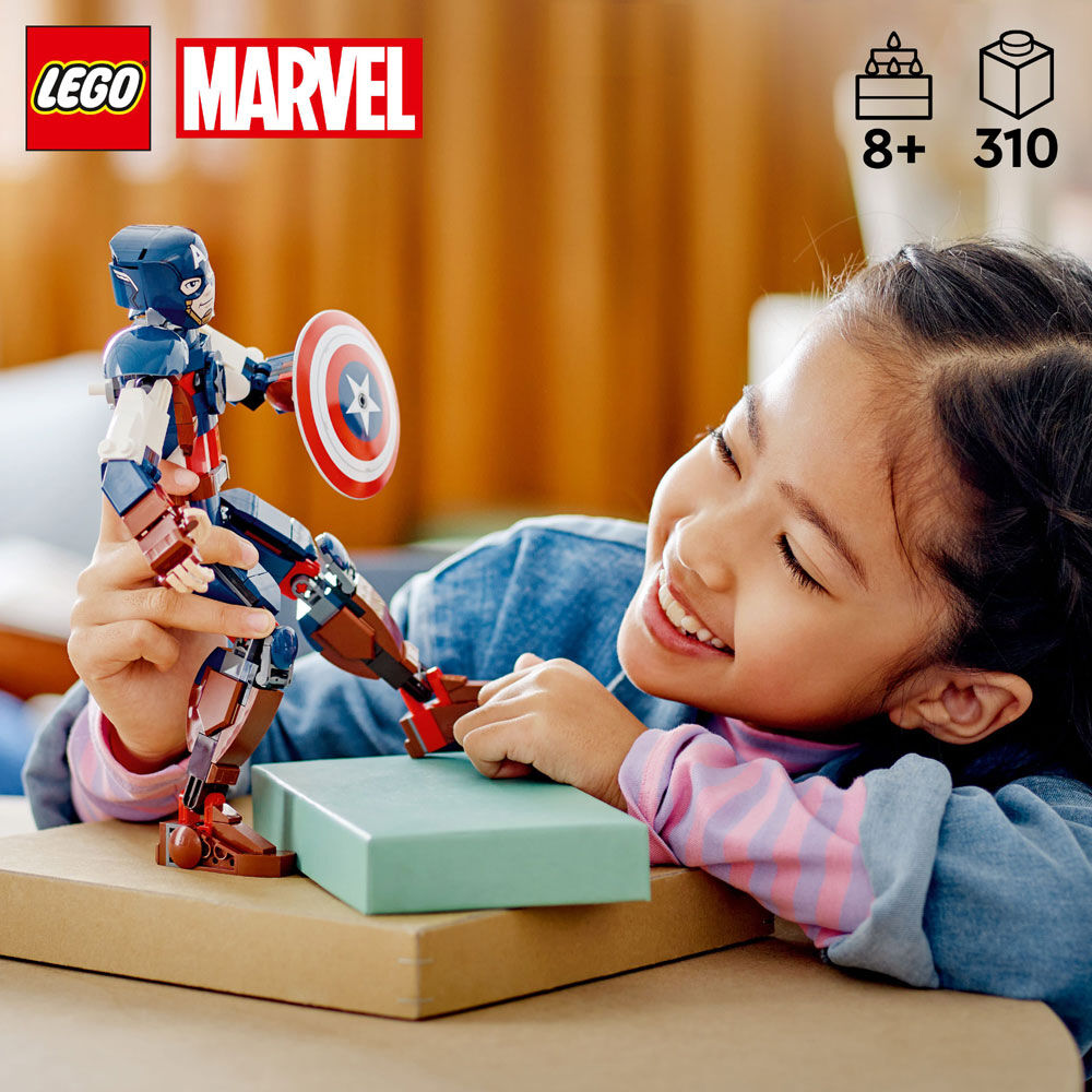 LEGO Marvel Captain America Construction Figure 76258 Building Toy