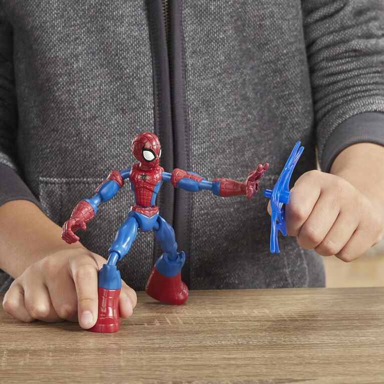 Marvel Spider-Man Bend and Flex  - Figurine flexible Spider-Man