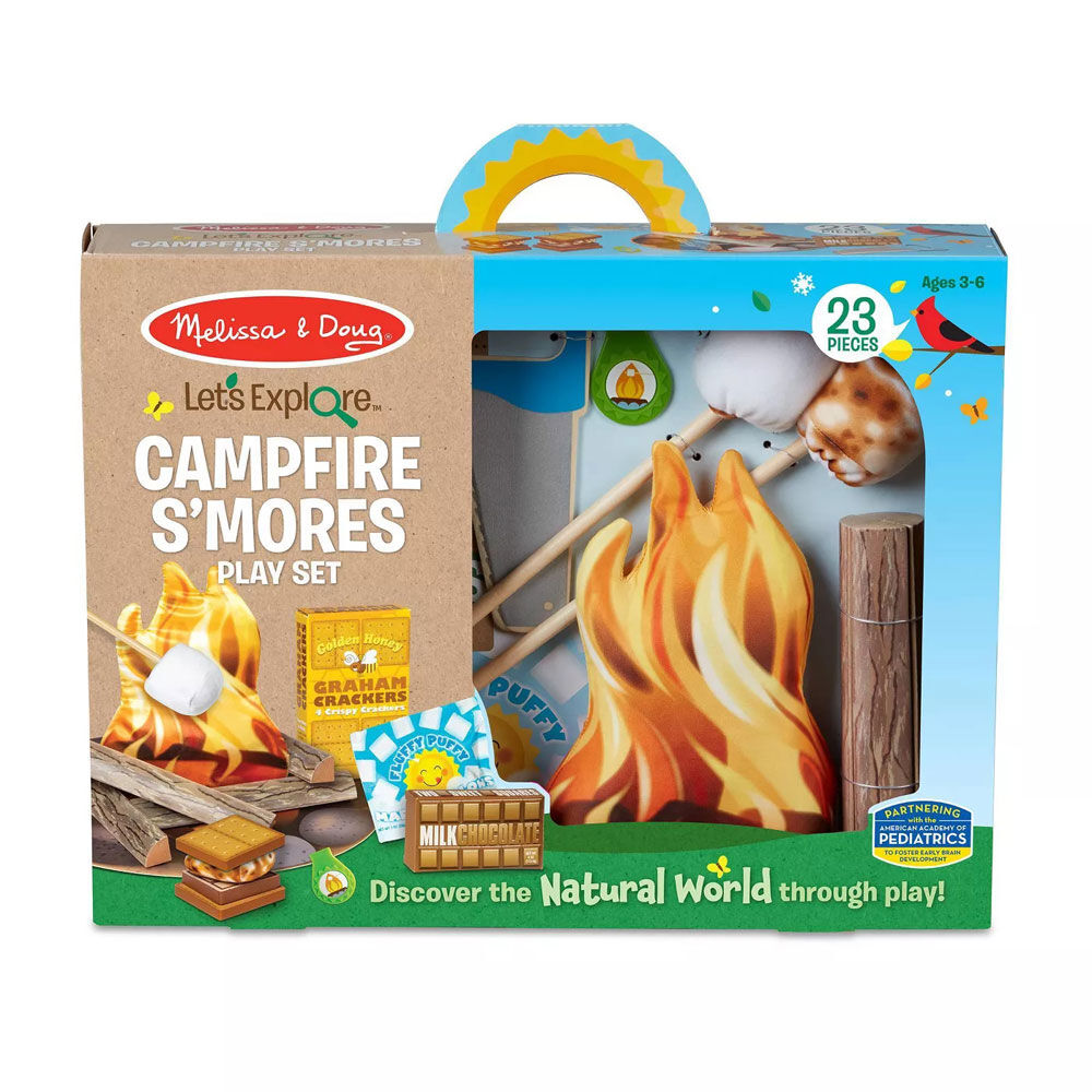 Melissa and Doug Let's Explore Smores and More Campfire Set | Toys