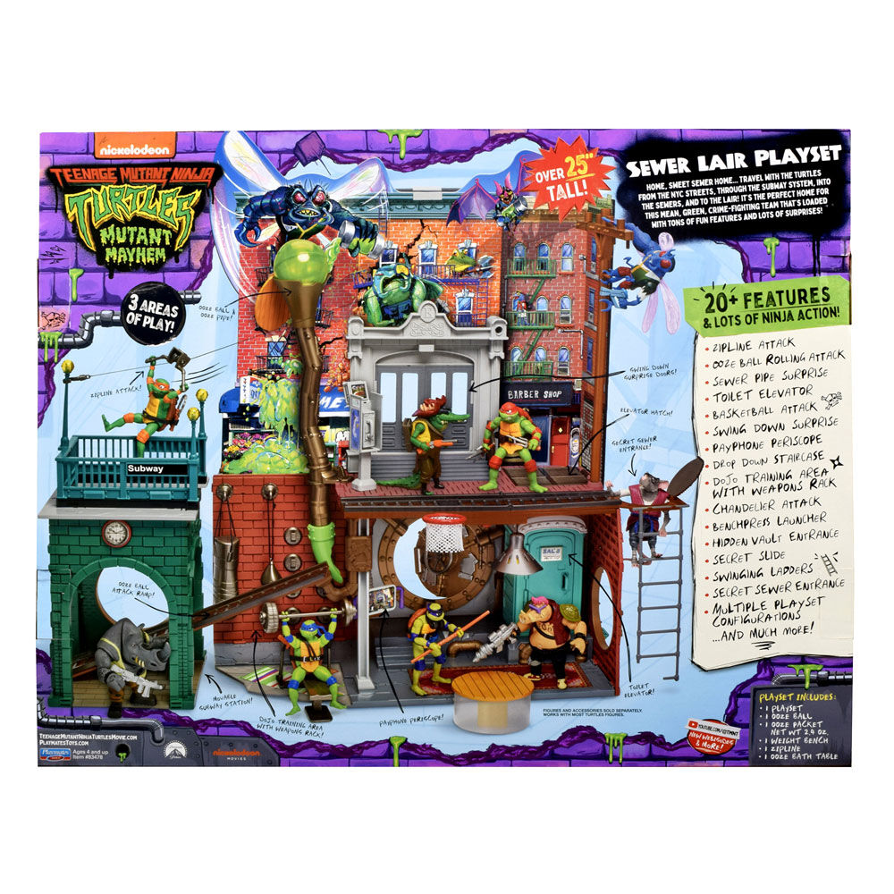 Ninja turtle clearance base toy