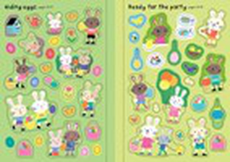 Little First Stickers Easter Bunnies - Édition anglaise