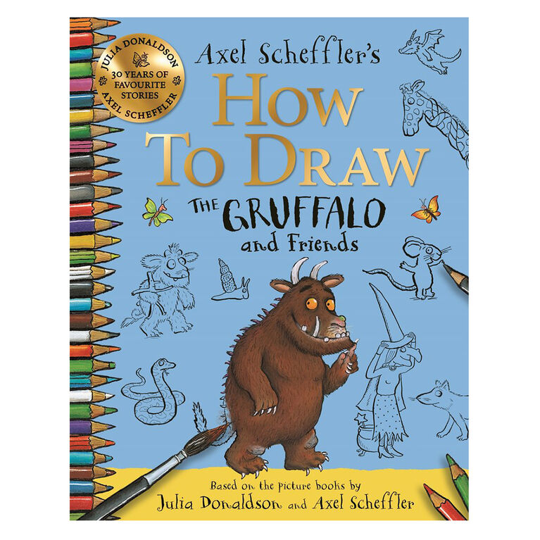 Axel Scheffler's How To Draw The Gruffalo and Friends - English Edition