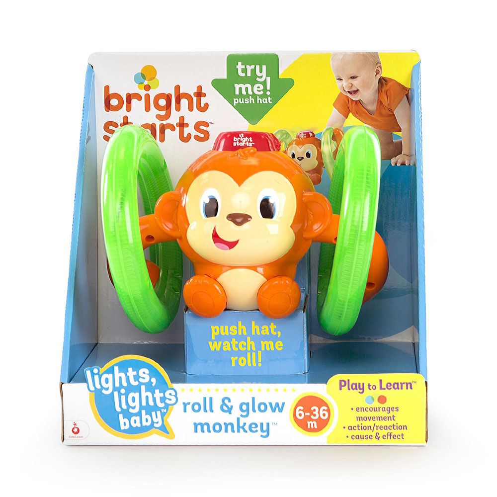 bright starts roll and laugh monkey