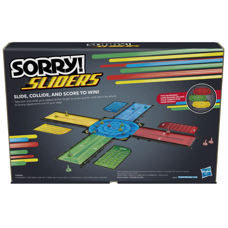 Sorry! Sliders Board Game - English Edition