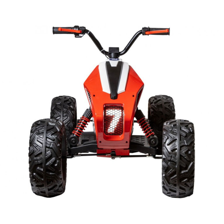 KidsVip 24V Sport Utility ATV / Quad- Red - English Edition