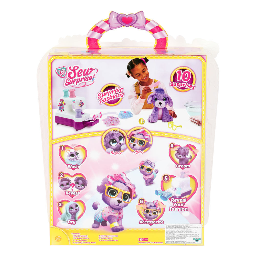 Little Live Scruff-A-Luvs Sew Surprise Playset Pink | Toys R Us Canada