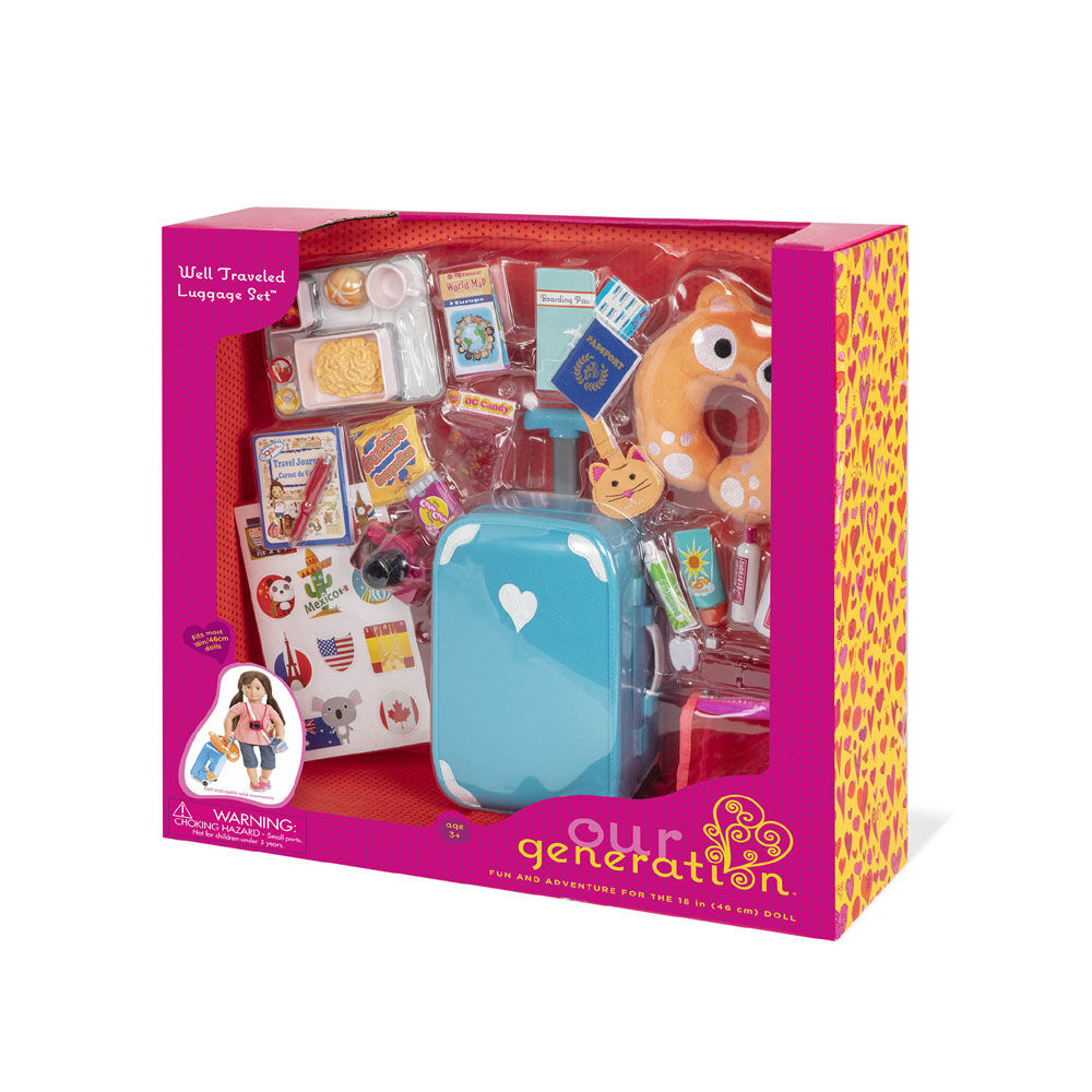 generation doll travel set