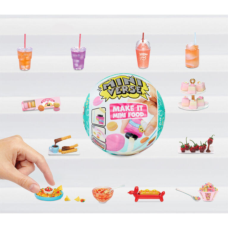Top1Toys Aruba - Introducing the Make It Mini Food series Cafe & Diner!  🍔🍟 The only collectible mini dishes that you can make and showcase  yourself. Start your own mini culinary adventure