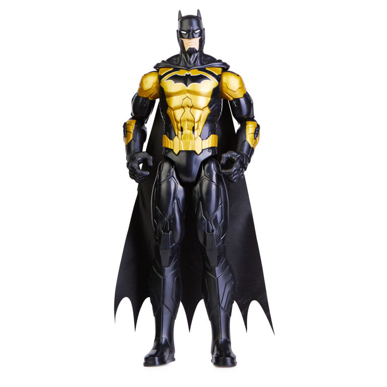 Batman 12-inch Attack Tech Batman Action Figure (Black Suit) | Toys R ...